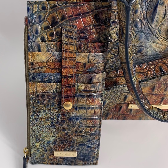 SOLD 10.18.20 BRAHMIN SMALL CAMILLE CEDAR SATCHEL - Picture 11 of 16